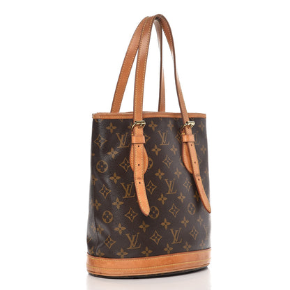 Louis Vuitton Monogram Petit Bucket 23 4 of 23