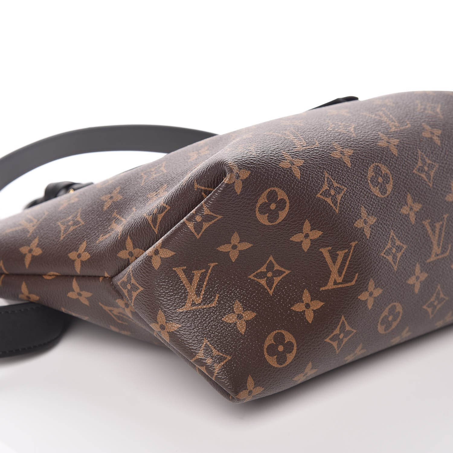 Louis Vuitton Monogram Flower Zipped Tote MM Black 6 of 11