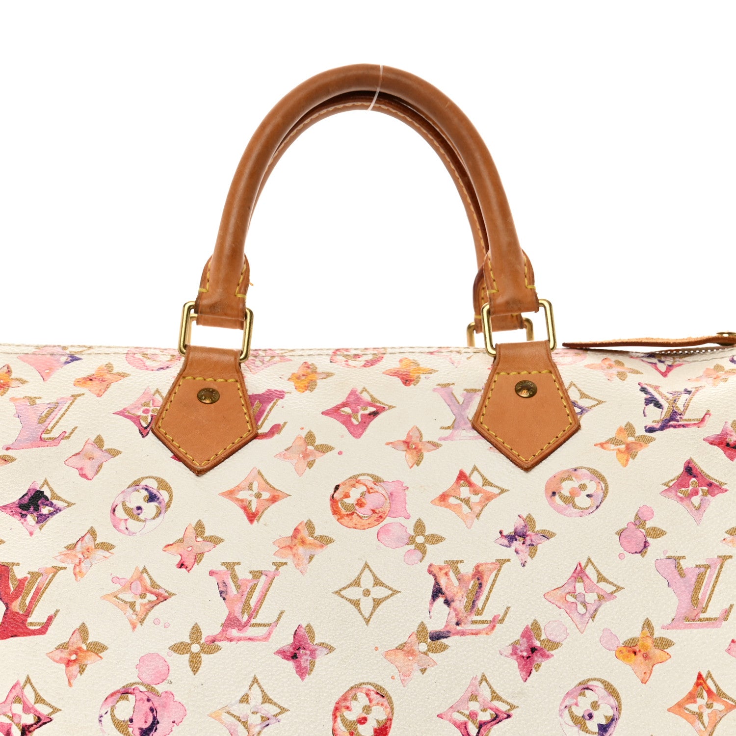 Louis Vuitton Watercolor Aquarelle Speedy 35 White 6 of 14