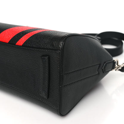 Givenchy Sugar Goatskin Striped Mini Antigona Black 10 of 10