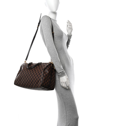 Louis Vuitton Damier Ebene Speedy Bandouliere 35 2 of 12