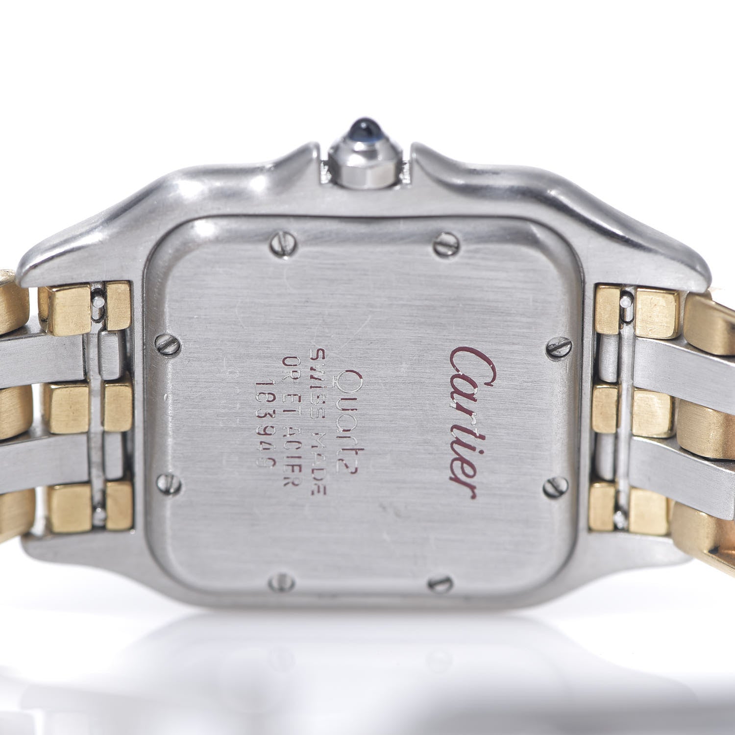Cartier Stainless Steel 18K Yellow Gold 27mm Panthere Quartz Watch 4 of 5