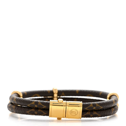 Louis Vuitton Monogram Keep It Twice Bracelet 17 3 of 4
