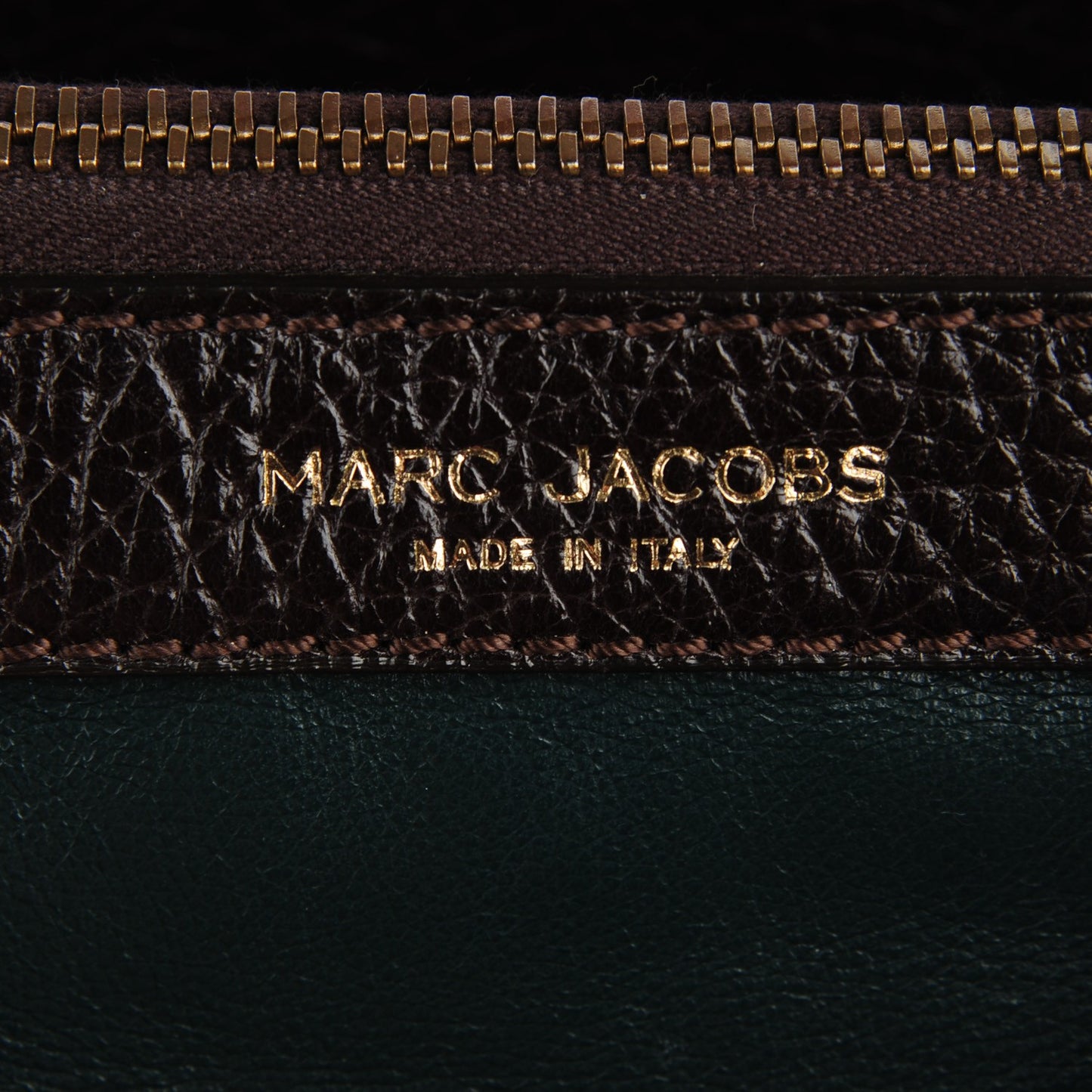 Patent Quilted N/S Swagger Tote Brown