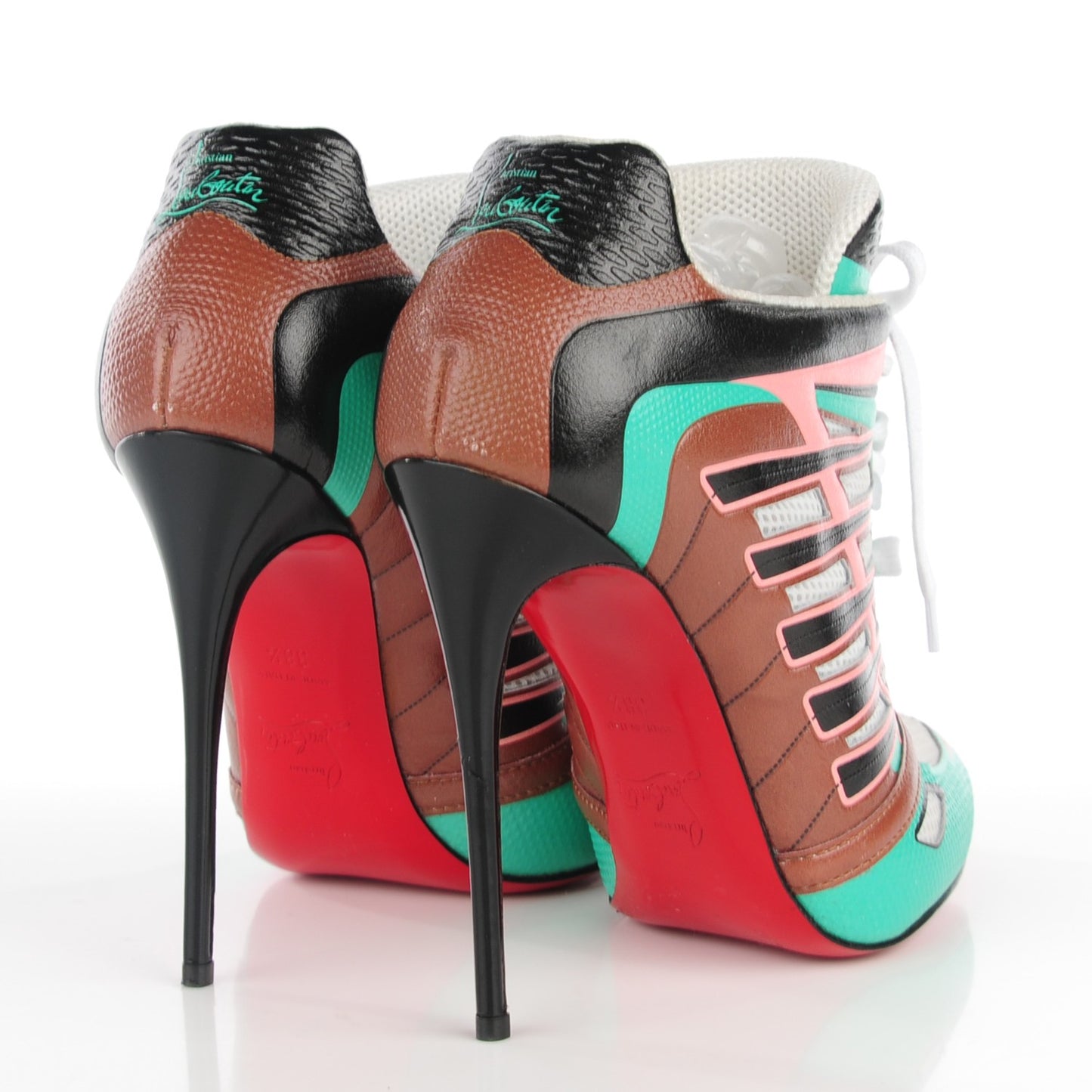 Kid Jazz Calfskin Boltina 120 Booties 38.5 Opaline Cuoio