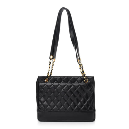 Chanel Lambskin Quilted Shoulder Bag Black 1 of 8