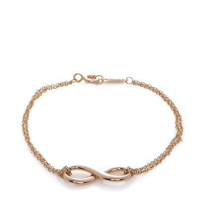 Tiffany 18K Yellow Gold Infinity Bracelet 1 of 7