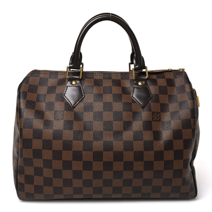 Louis Vuitton Damier Ebene Speedy 30 1 of 13