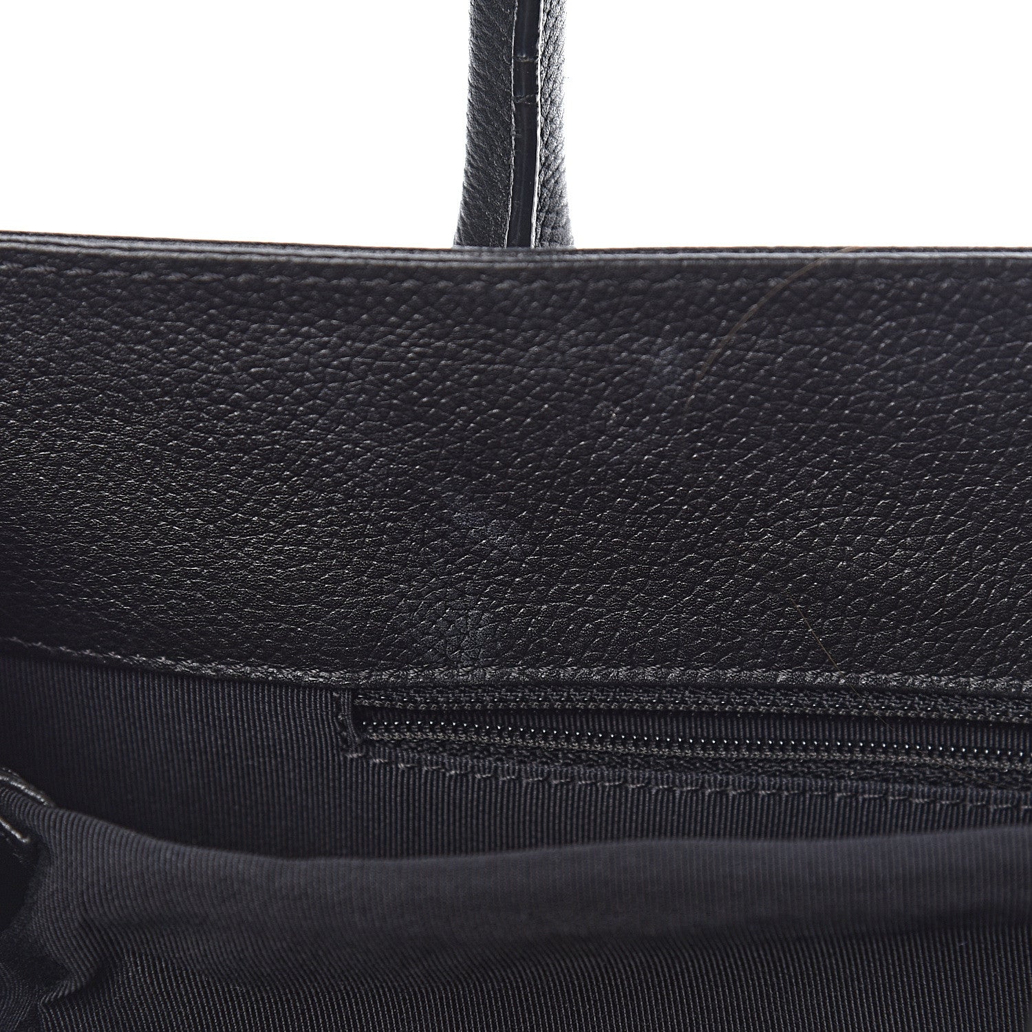Chanel Calfskin Small Cerf Executive Shopper Tote Black 8 of 12
