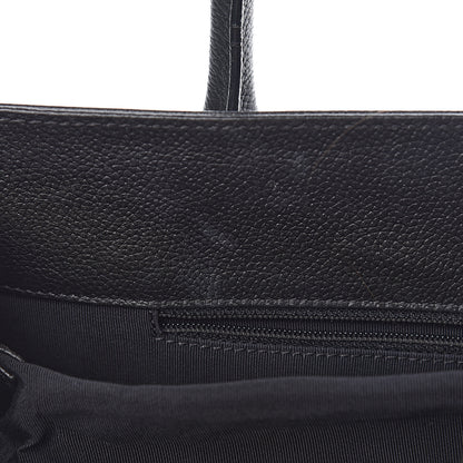 Chanel Calfskin Small Cerf Executive Shopper Tote Black 8 of 12