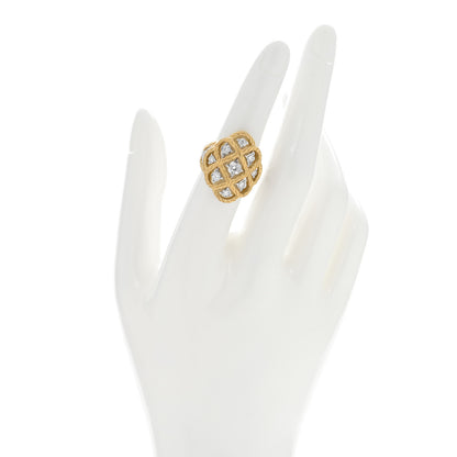 Buccellati 18K Yellow White Gold Diamond Etoilee Ring 51 5.75 3 of 5