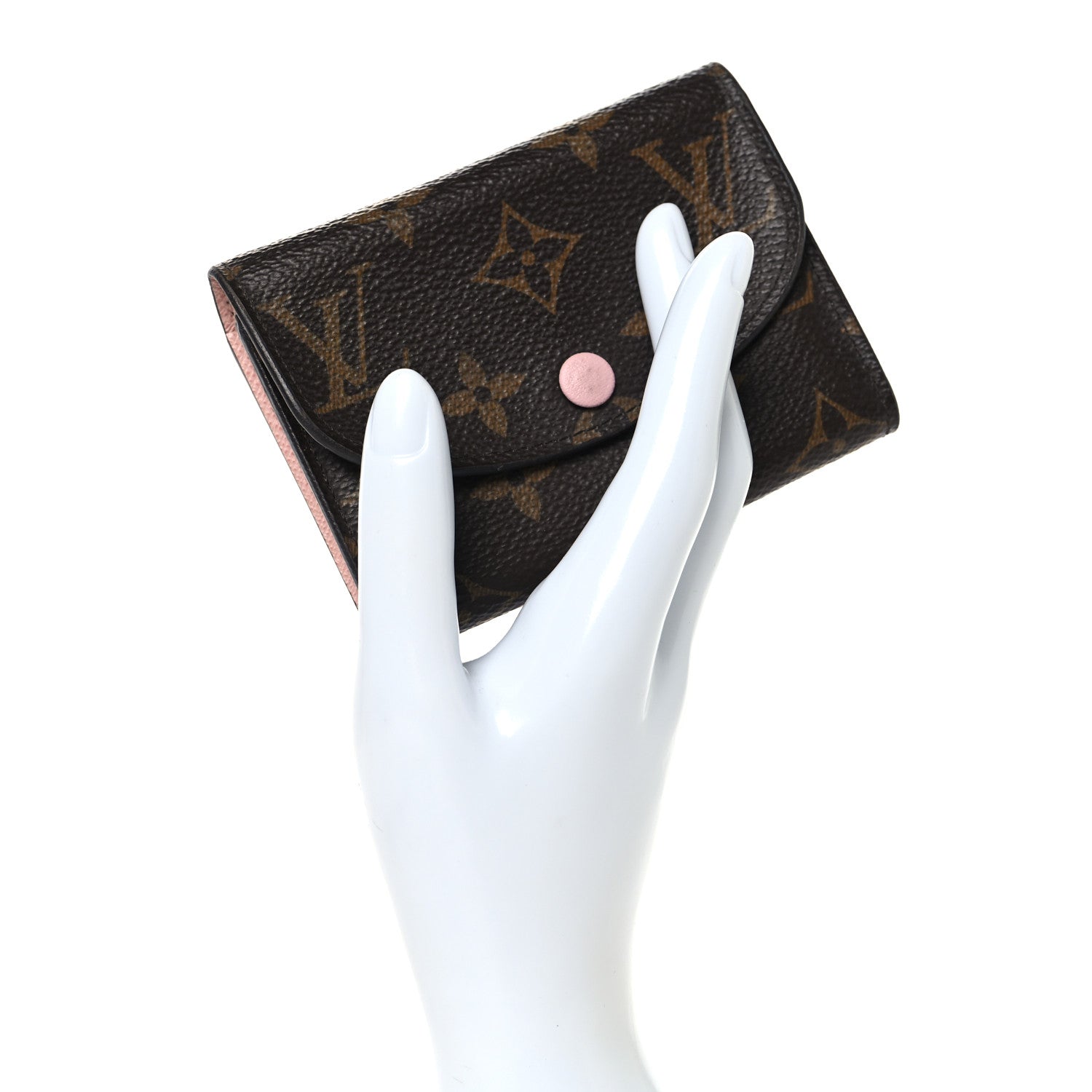 Louis Vuitton Monogram Rosalie Coin Purse Rose Ballerine 2 of 7