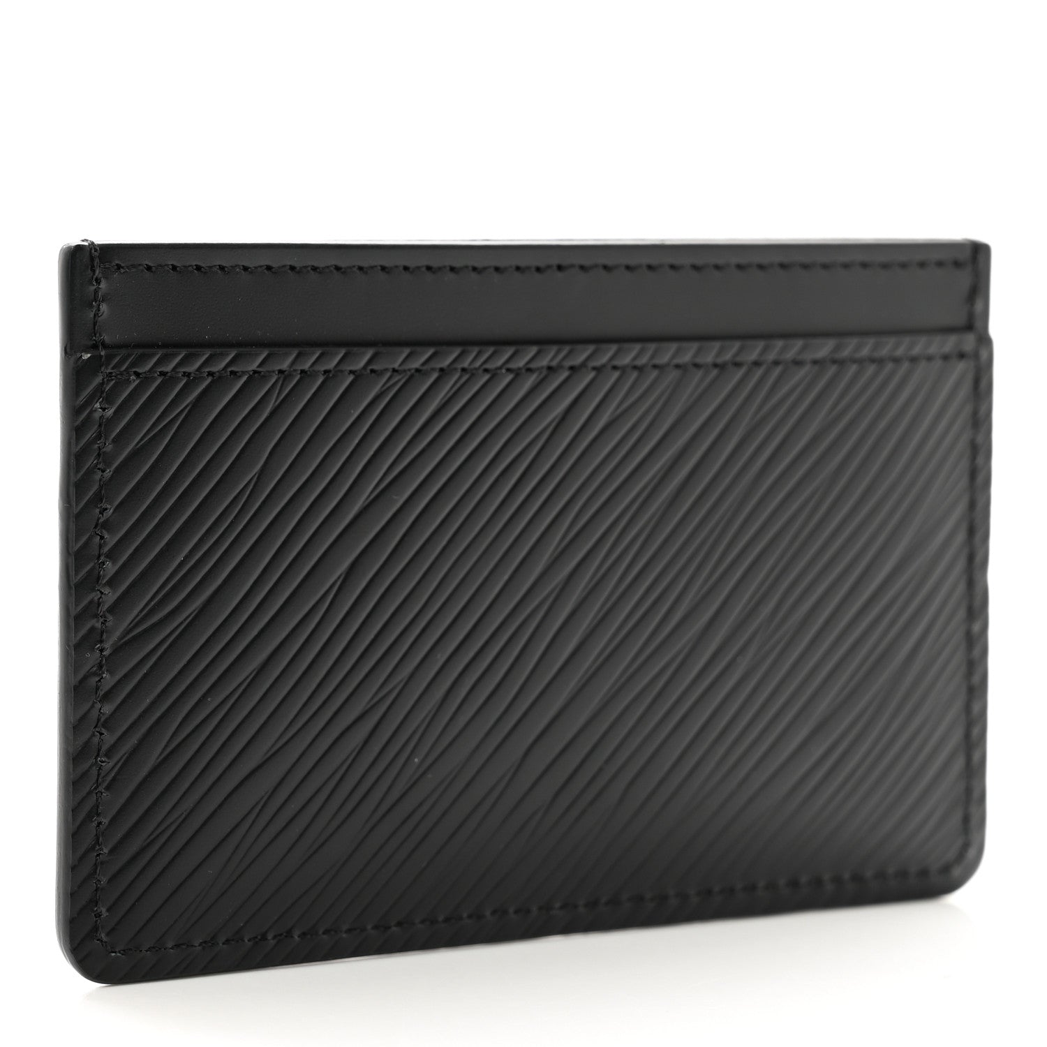 Louis Vuitton Epi Flower Remix Card Holder Black 3 of 6