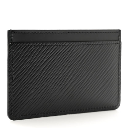 Louis Vuitton Epi Flower Remix Card Holder Black 3 of 6
