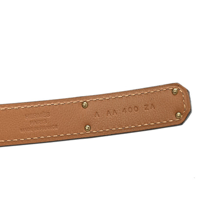 Hermes Epsom Kelly Belt White 3 of 6