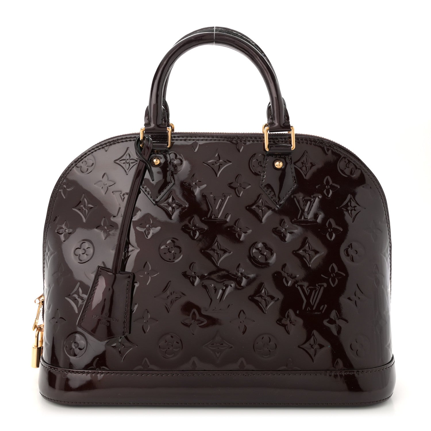Louis Vuitton Vernis Alma MM Amarante 1 of 11