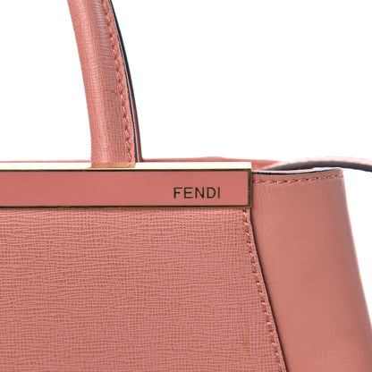 Fendi Vitello Elite Petite 2Jours Tote Pesca 9 of 15