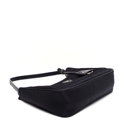 Prada Tessuto Nylon Mini Re-Edition 2000 Bag Black 4 of 12