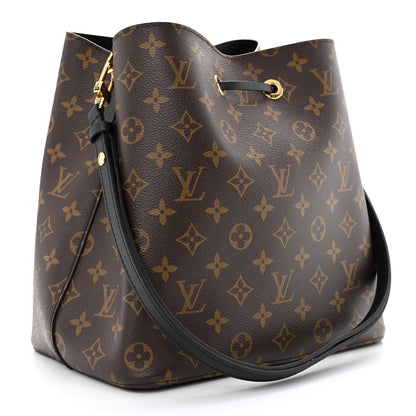 Louis Vuitton Monogram Neonoe MM Black 3 of 11
