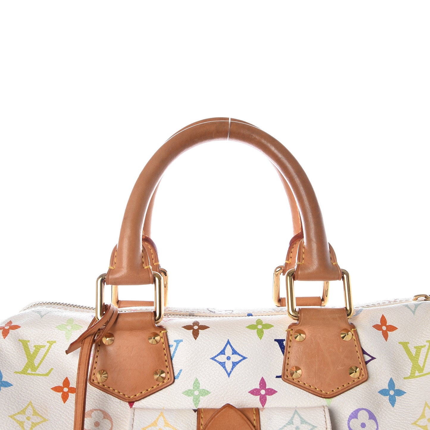 Monogram Multicolor Speedy 30 White