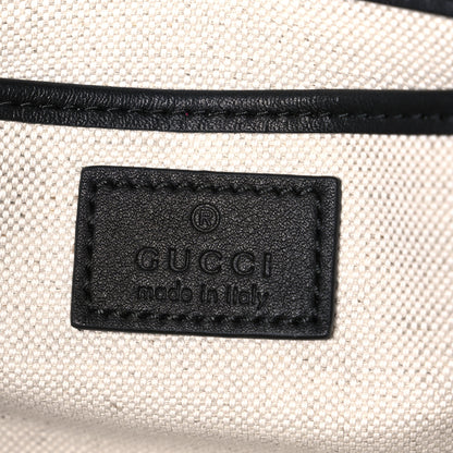 Gucci Calfskin Horsebit 1955 Small Soft Top Handle Shoulder Bag Black 6 of 10