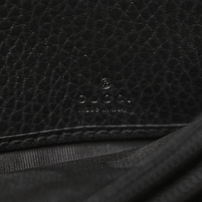Gucci Dollar Calfskin GG Marmont Continental Wallet Black 6 of 8
