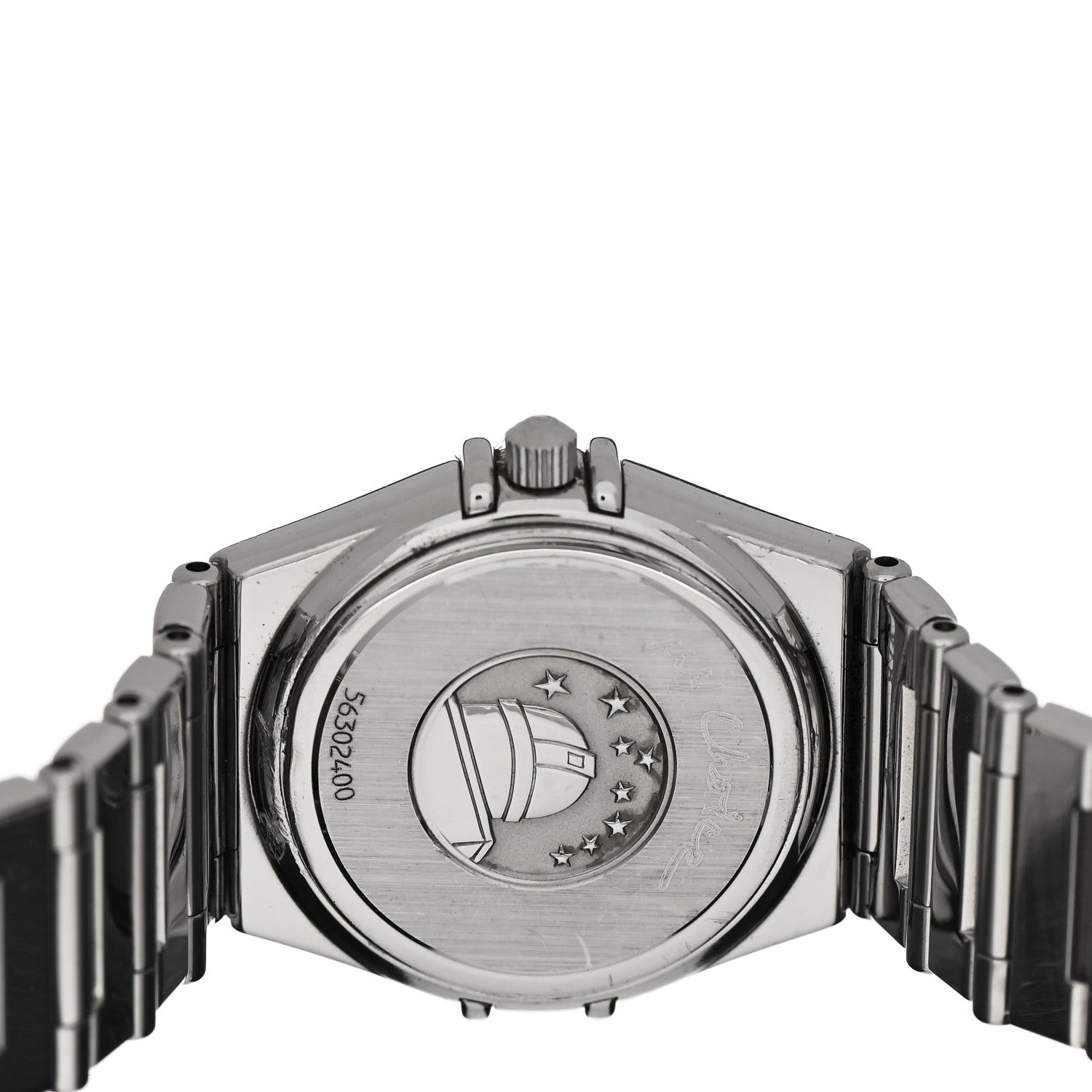 Omega Stainless Steel Mother of Pearl 22mm Constellation My Choice Quartz Watch 795.1243 4 of 5