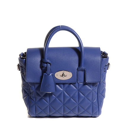 Mulberry Nappa Quilted Mini Cara Delevingne Convertible Bag Indigo 1 of 13