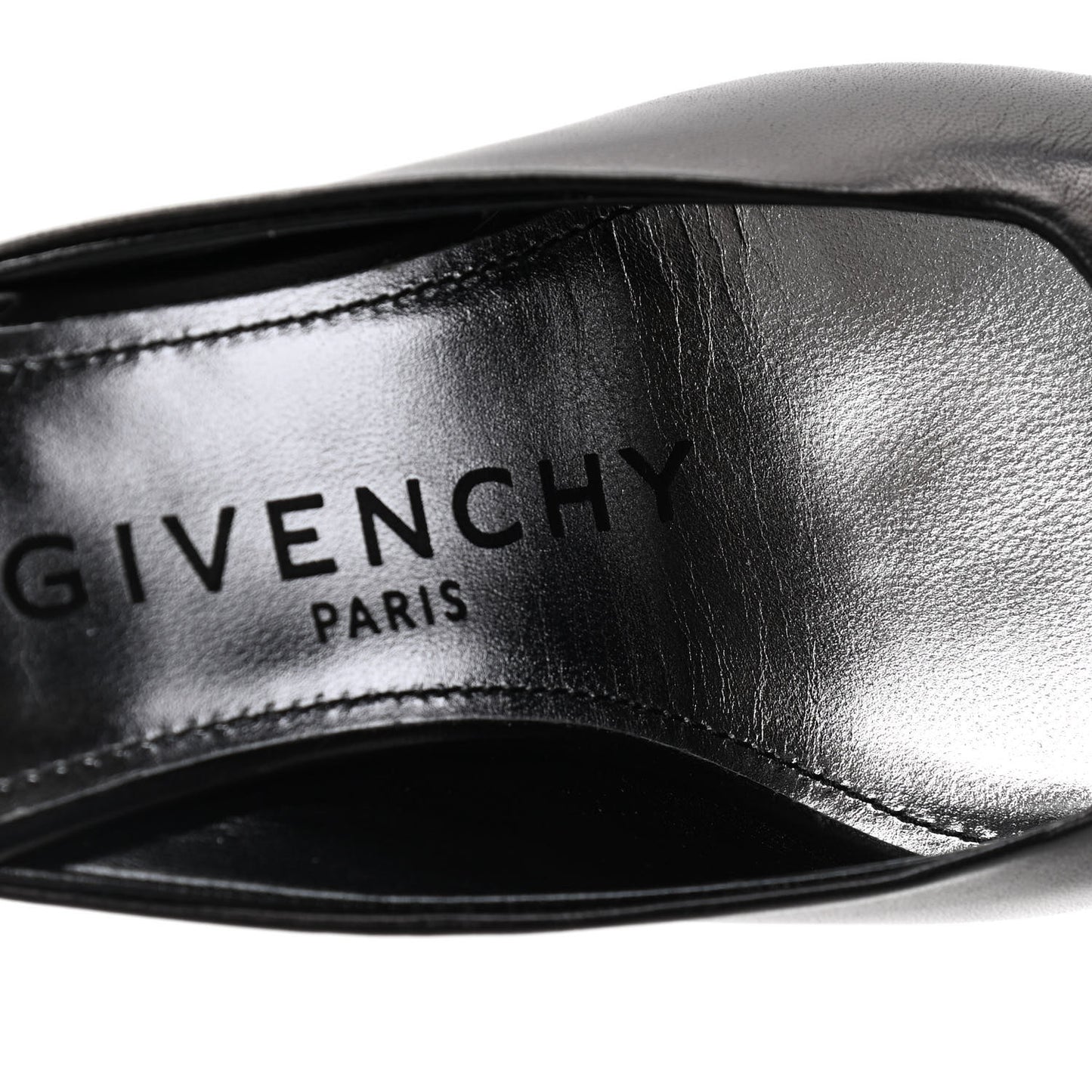 Calfskin Asymmetrical Mules 36 Black