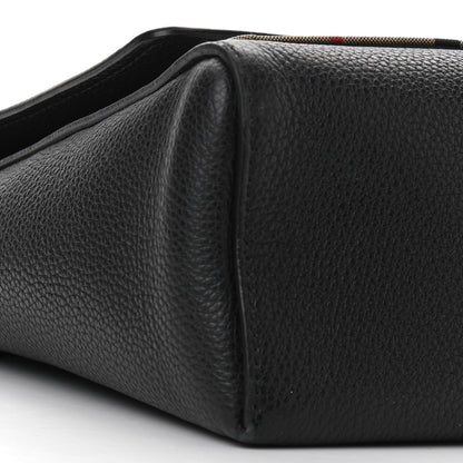Burberry Grainy Calfskin Vintage Check Note Crossbody Bag Black 8 of 11