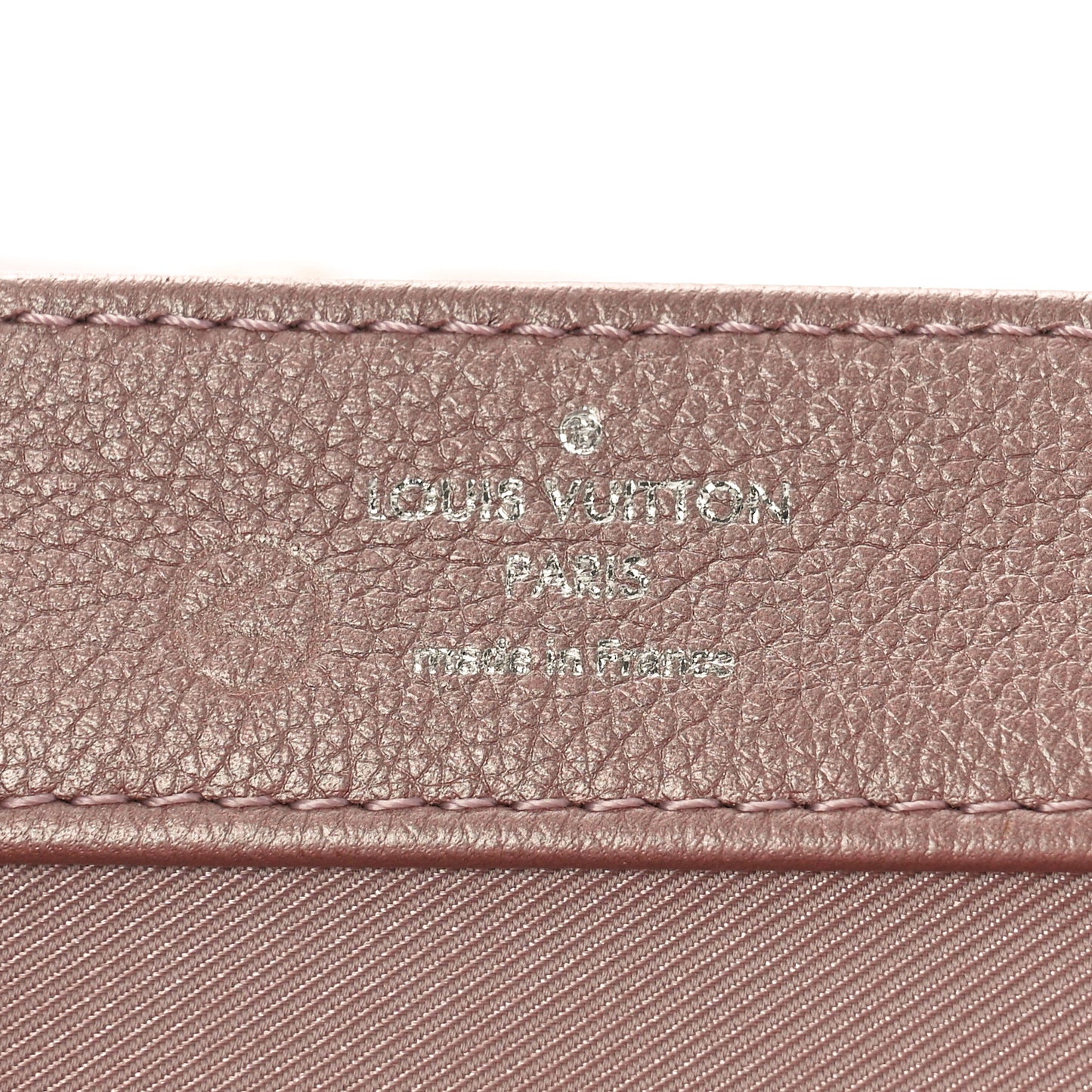 Soft Calfskin Eyelet Lockme II Chain Bag BB Rose Gold