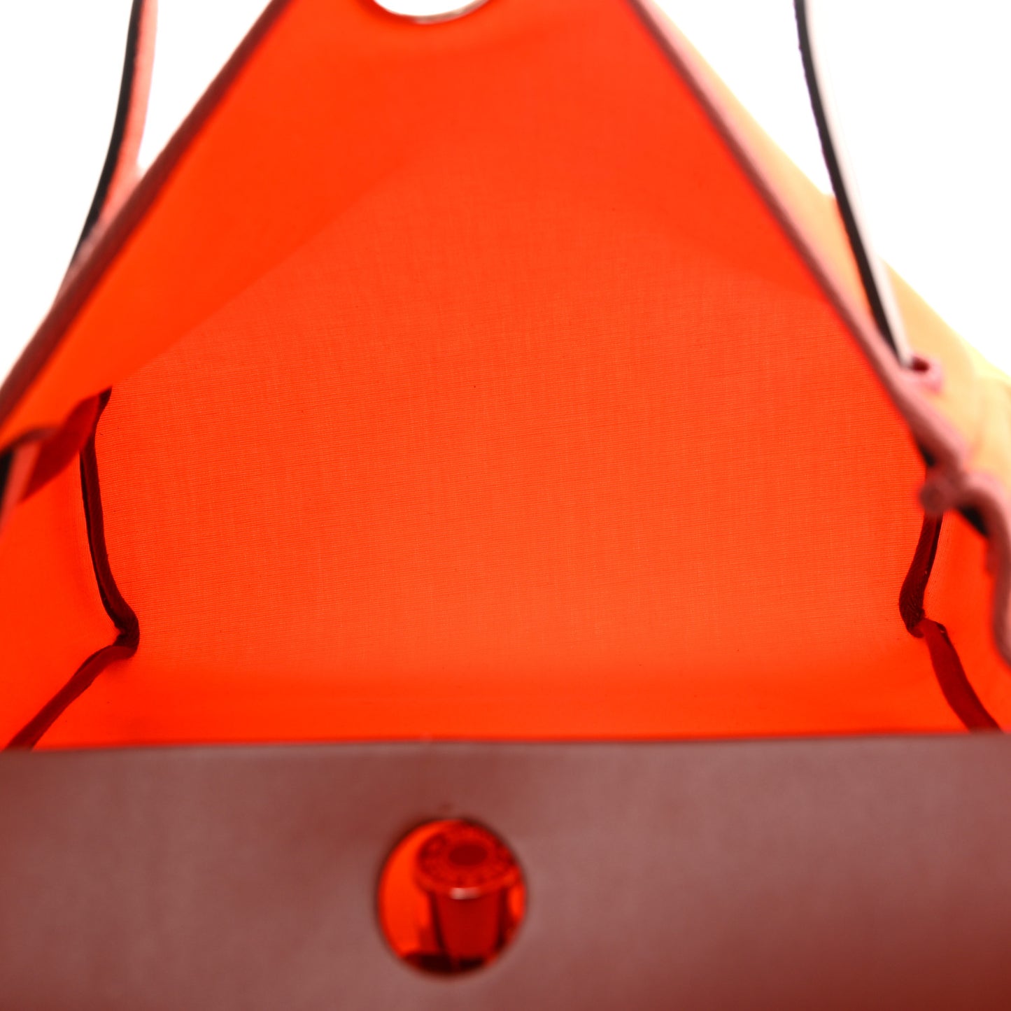 Toile Officier Vache Hunter Laque Herbag Zip PM 31 Orange Rouge H