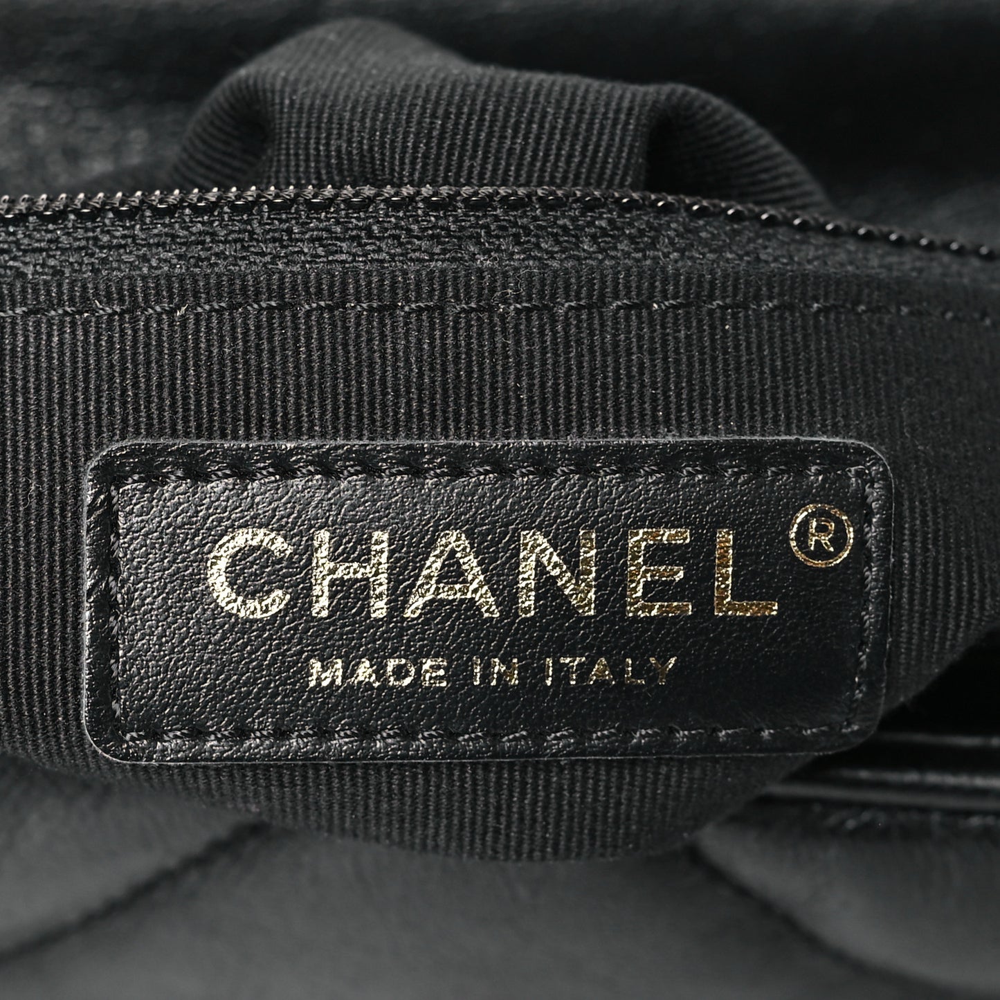 Lambskin Quilted Small Chain Top Handle Flap Black