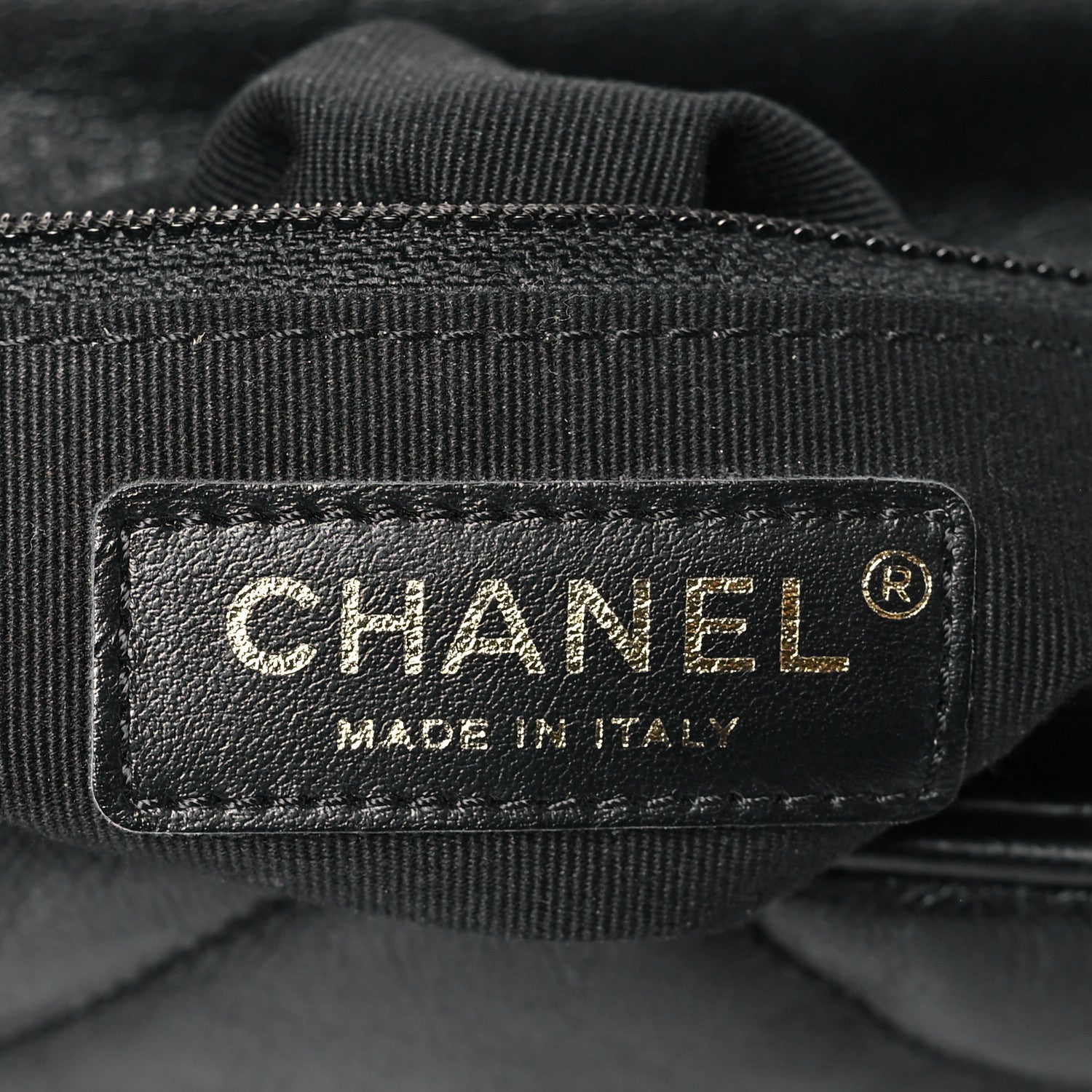 Chanel Lambskin Quilted Small Chain Top Handle Flap Black 7 of 10