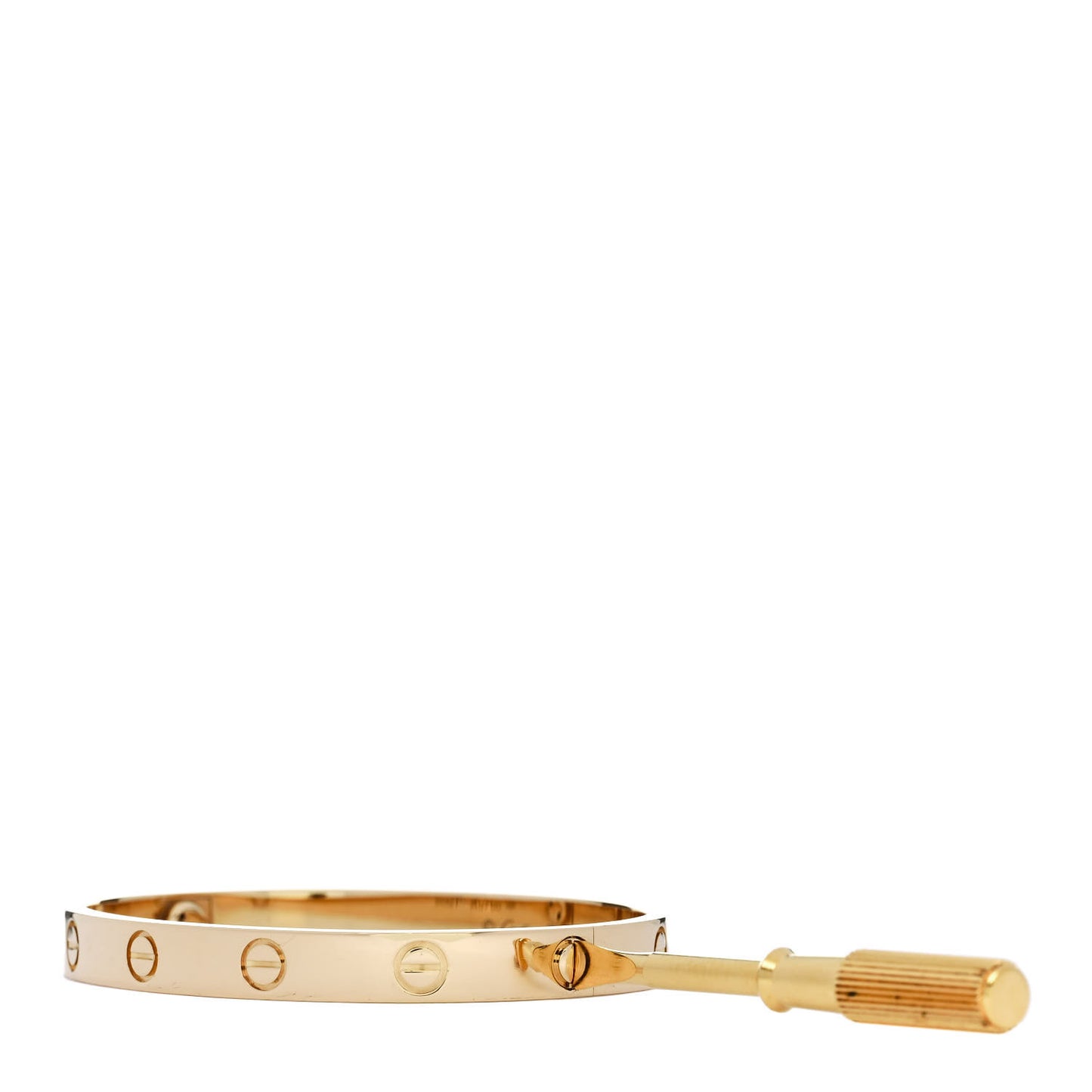 18K Yellow Gold Love Bracelet 16
