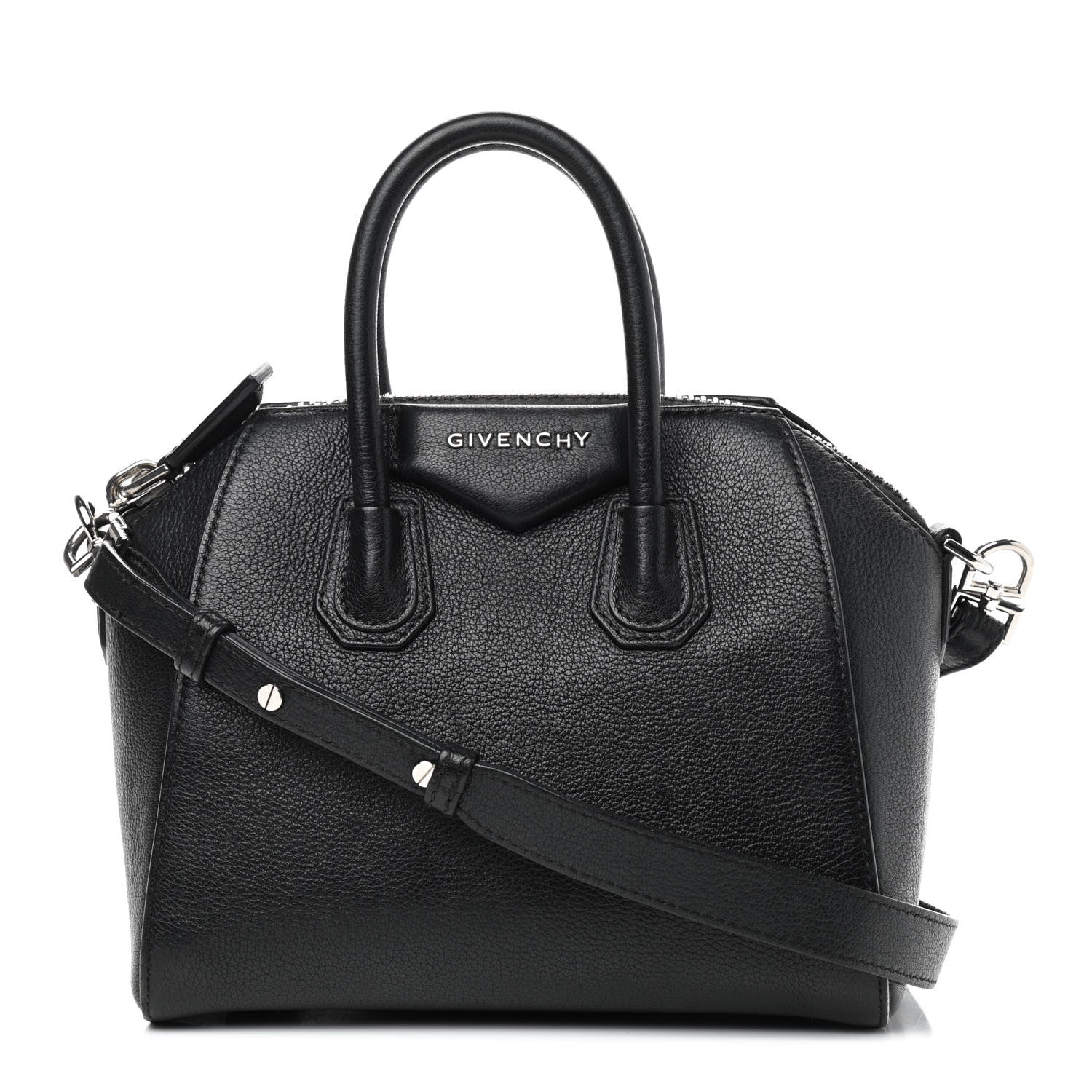 Givenchy Sugar Goatskin Mini Antigona Black 1 of 11