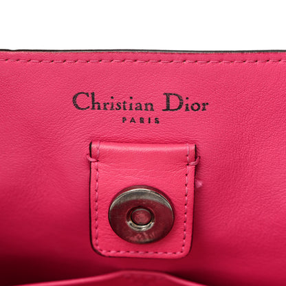 Christian Dior Smooth Calfskin Large Diorissimo Tote Black Rose Indien 6 of 21