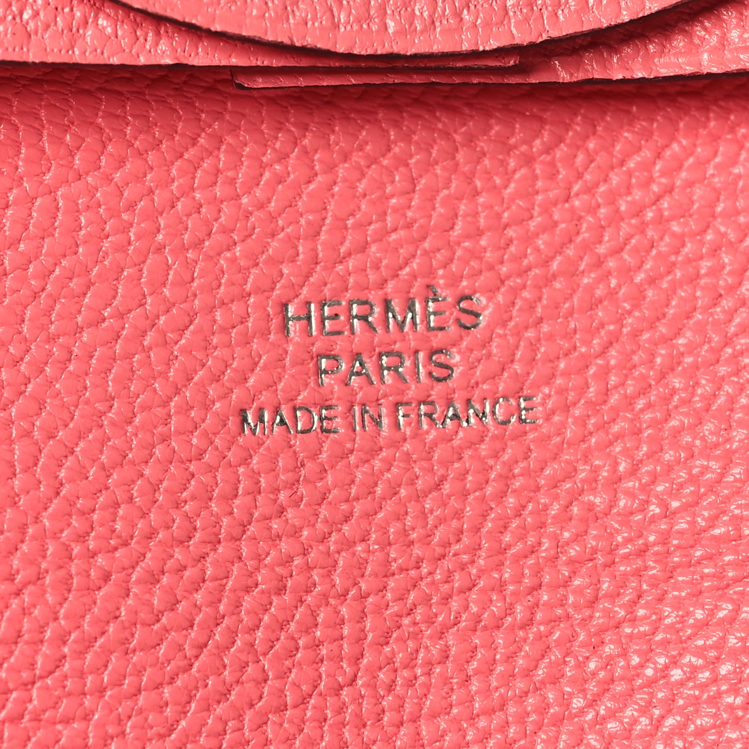 Hermes Chevre Mysore Bastia Coin Purse Rose Azalee 6 of 8