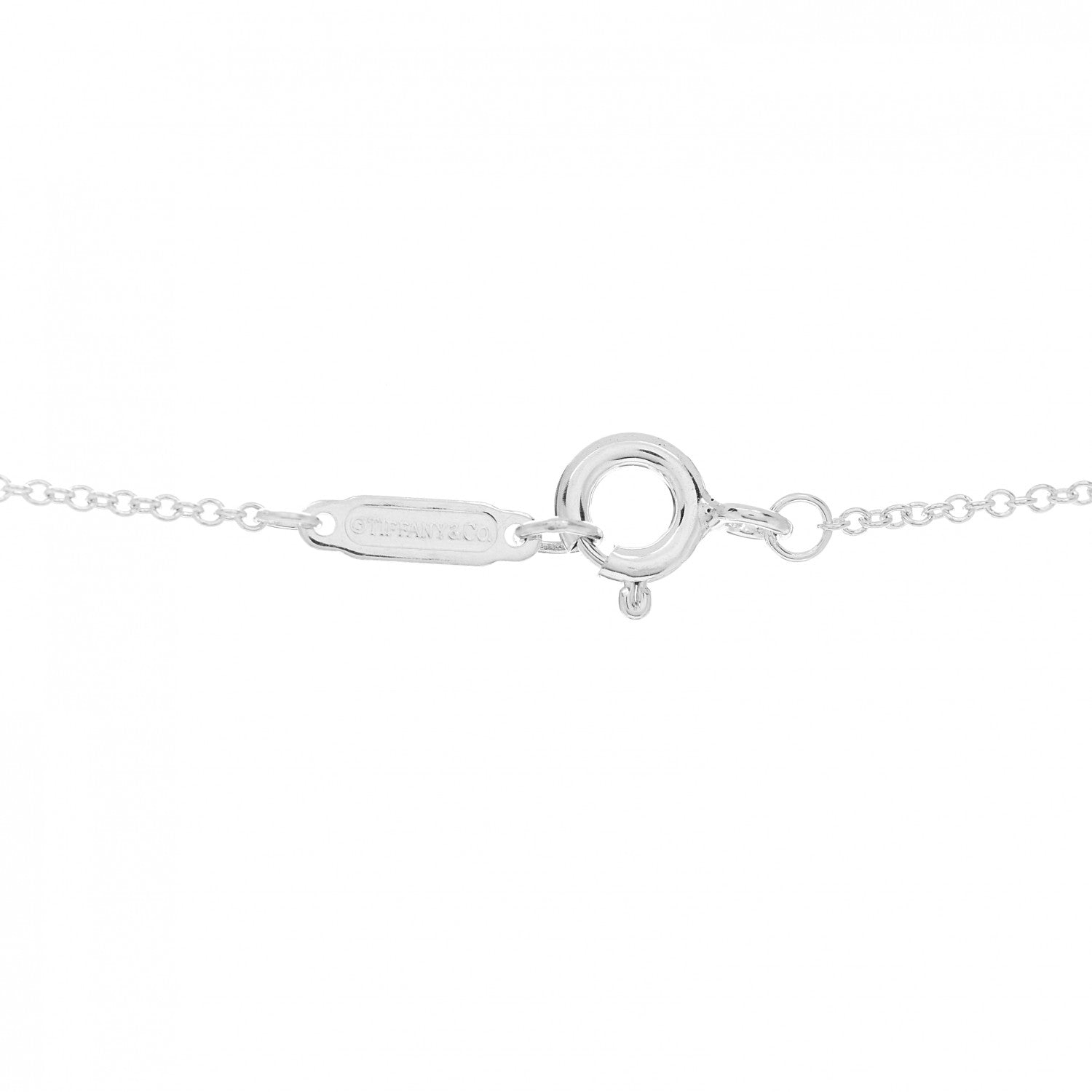 Tiffany Sterling Silver Small Return to Tiffany Heart Pendant Necklace 4 of 4