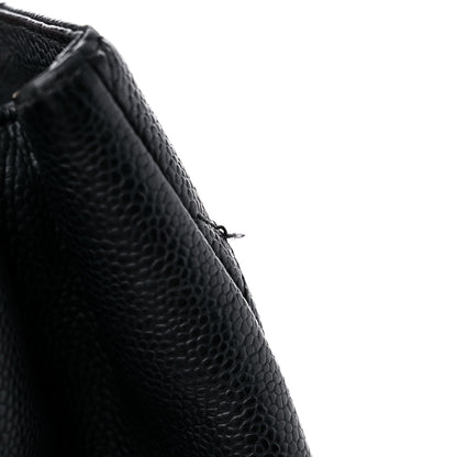 Chanel Caviar Quilted Grand Shopping Tote GST Black 15 of 16