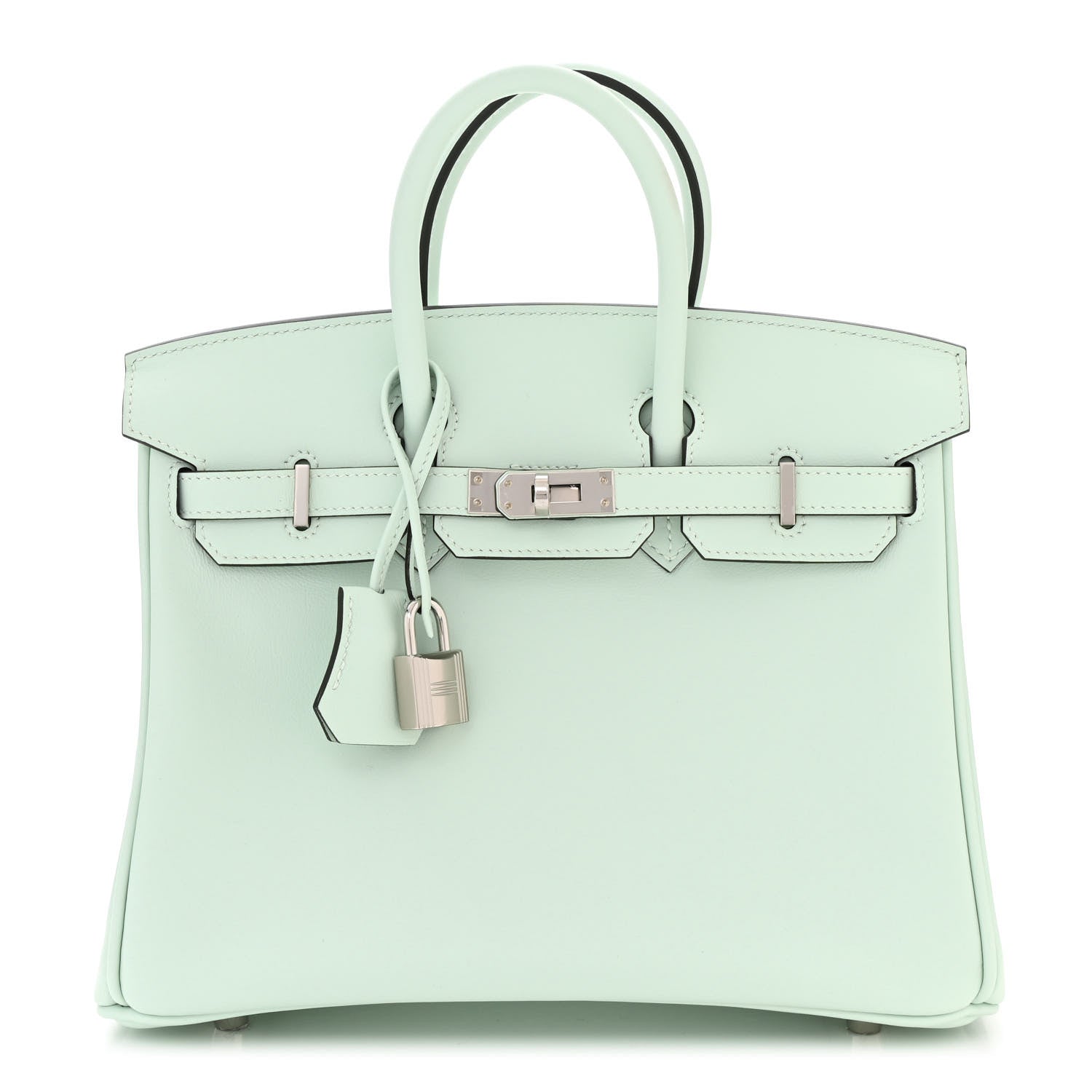 Hermes Swift Birkin 25 Vert Peppermint 1 of 11