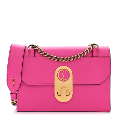 Christian Louboutin Calfskin Large Elisa Shoulder Bag Hot Pink 1 of 11