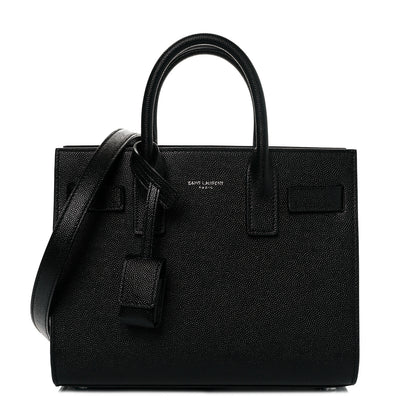 Saint Laurent Grain De Poudre Nano Sac De Jour Black 1 of 9