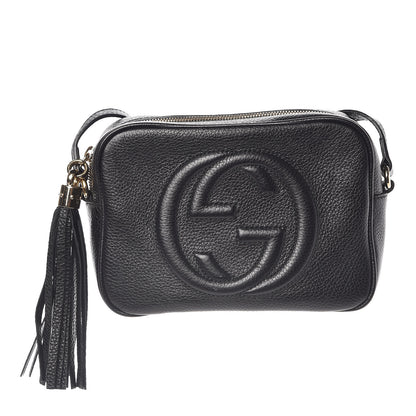 Gucci Pebbled Calfskin Small Soho Disco Bag Black 1 of 11