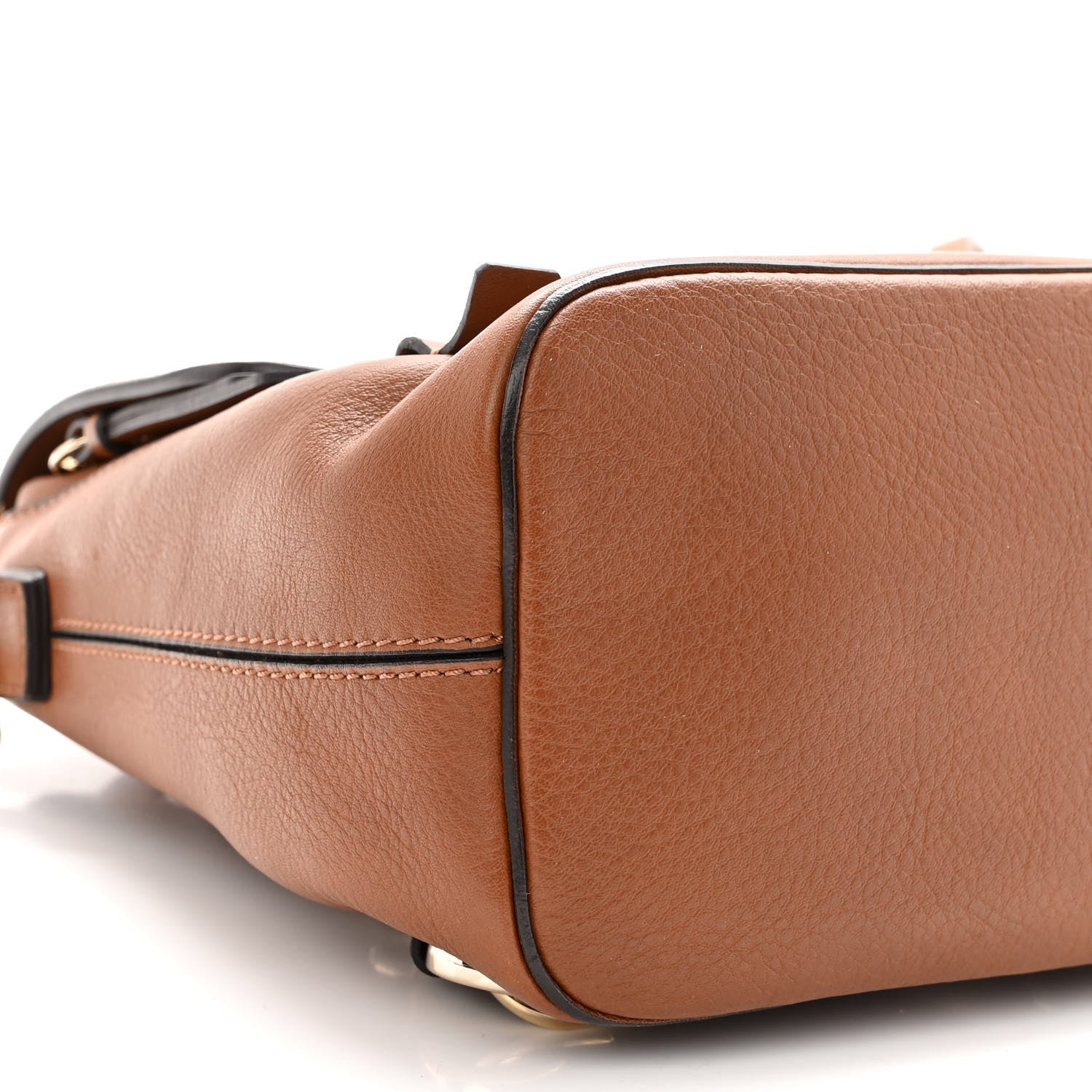 Chloe Suede Calfskin Mini Faye Backpack Tan 7 of 8