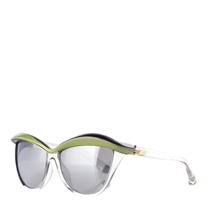Christian Dior Demoiselle 1 Sunglasses Green Black 1 of 6
