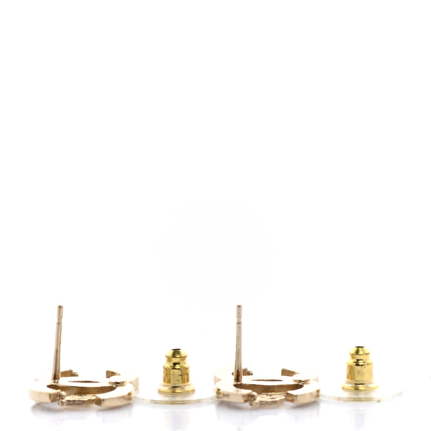 Crystal CC Forever Earrings Gold