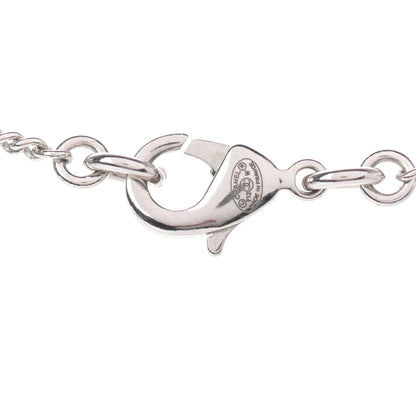 Chanel Crystal Timeless CC Necklace Silver 4 of 4