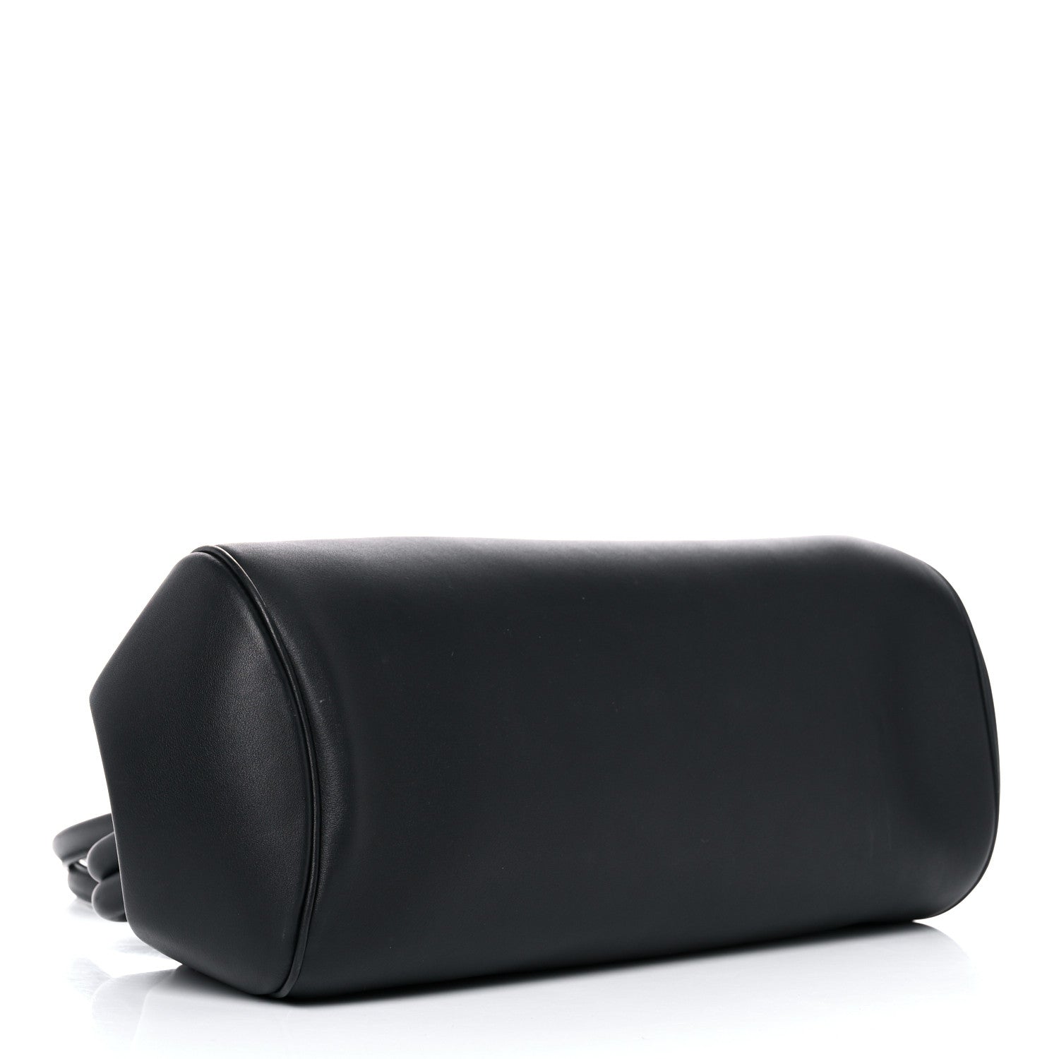 Salvatore Ferragamo Calfskin Frame Satchel Black 4 of 12