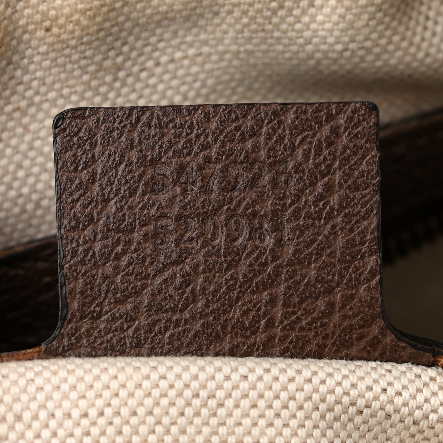 GG Supreme Monogram Web Small Ophidia Messenger Bag Brown
